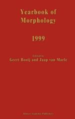 Yearbook of Morphology 1999