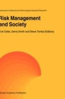 Risk Management and Society - cover