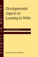 Developmental Aspects in Learning to Write - cover