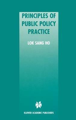 Principles of Public Policy Practice - Lok Sang Ho - cover