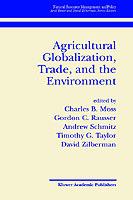 Agricultural Globalization Trade and the Environment - cover