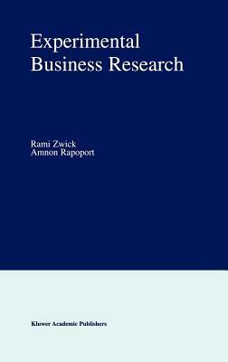 Experimental Business Research - cover