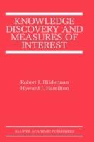 Knowledge Discovery and Measures of Interest - Robert J. Hilderman,Howard J. Hamilton - cover