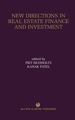 New Directions in Real Estate Finance and Investment: Maastricht-Cambridge Symposium 2000