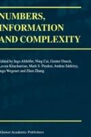 Numbers, Information and Complexity - cover
