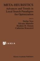 Meta-Heuristics: Advances and Trends in Local Search Paradigms for Optimization - cover