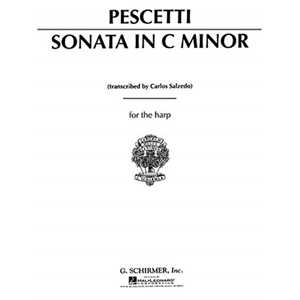 Sonata in C Minor for the Harp - Giovanni Battista Pescetti - Arpa sola