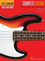 Hal Leonard Electric Bass Method - Complete Ed.: Contains Books 1,2, and 3