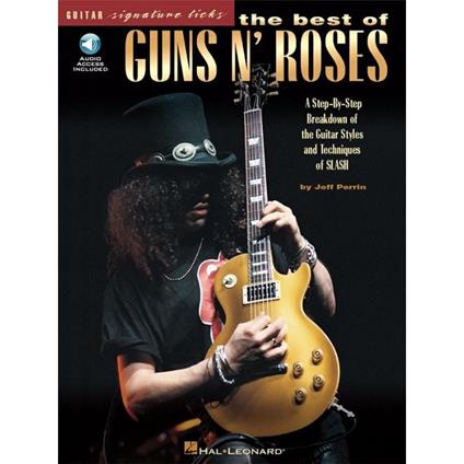 The Best of Guns N' Roses + audio online - Jeff Perrin - copertina