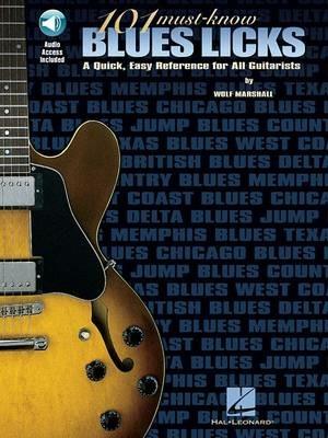 101 Must-Know Blues Licks - cover