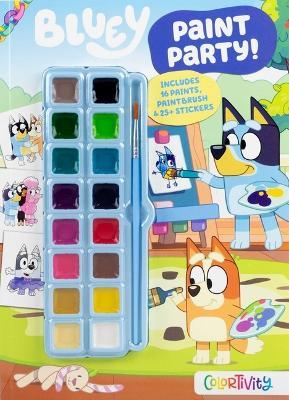 Bluey Colortivity: Paint Party! - Editors of Studio Fun International - cover