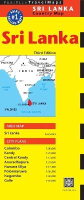 Sri Lanka Travel Map Third Edition - cover