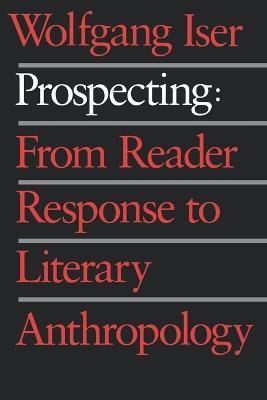 Prospecting: From Reader Response to Literary Anthropology - Wolfgang Iser - cover