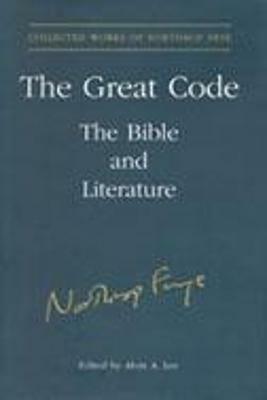 The Great Code: The Bible and Literature - cover