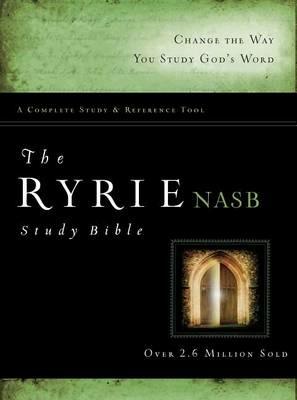 NAS Ryrie Study Bible Hardback Red Letter, The - Charles C. Ryrie - cover