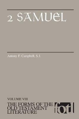 2 Samuel - Antony F. Campbell - cover
