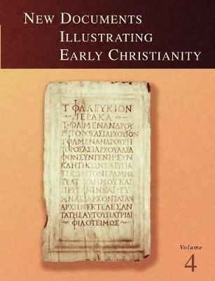 New Documents Illustrating Early Christianity: A Review of the Greek Inscriptions and Papyri Published in 1979 - cover