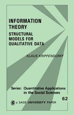 Information Theory: Structural Models for Qualitative Data