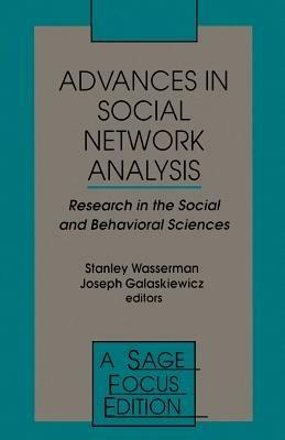 Advances in Social Network Analysis: Research in the Social and Behavioral Sciences - cover