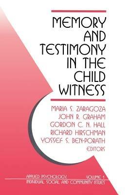 Memory and Testimony in the Child Witness - cover
