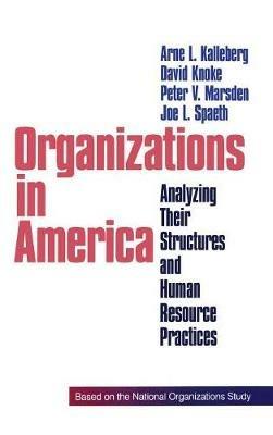 Organizations in America: Analysing Their Structures and Human Resource Practices - cover