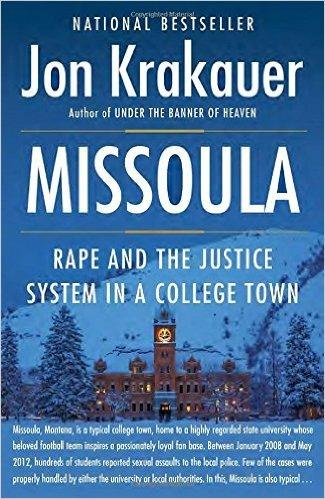 Missoula: Rape and the Justice System in a College Town - Jon Krakauer - cover