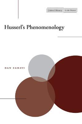 Husserl's Phenomenology - Dan Zahavi - cover