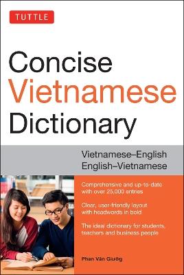 Tuttle Concise Vietnamese Dictionary: Vietnamese-English English-Vietnamese - Phan Van Giuong - cover