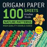 Origami Paper 100 sheets Nature Patterns 6 inch (15 cm): High-Quality Origami Sheets Printed with 8 Different Designs