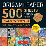 Origami Paper 500 sheets Marbled Patterns 4
