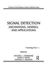Signal Detection: Mechanisms, Models, and Applications