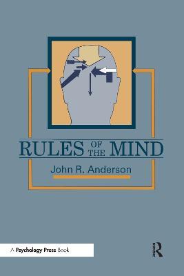 Rules of the Mind - John R. Anderson - cover
