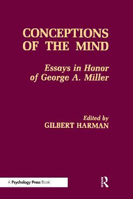 Conceptions of the Human Mind: Essays in Honor of George A. Miller - cover