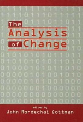 The Analysis of Change - cover