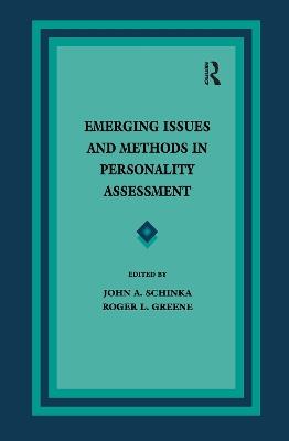Emerging Issues and Methods in Personality Assessment - cover