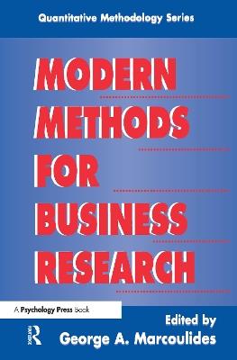 Modern Methods for Business Research - cover