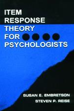 Item Response Theory for Psychologists