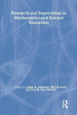 Research and Supervision in Mathematics and Science Education - cover