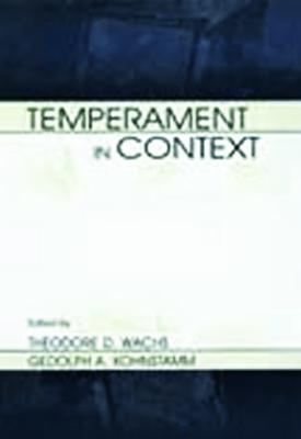 Temperament in Context - cover