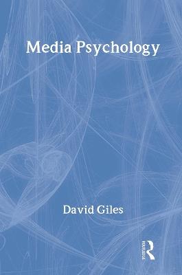 Media Psychology - David Giles - cover
