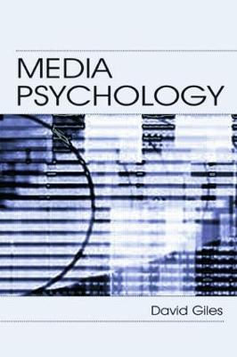 Media Psychology - David Giles - cover