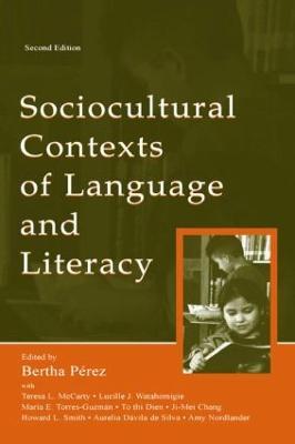 Sociocultural Contexts of Language and Literacy - cover