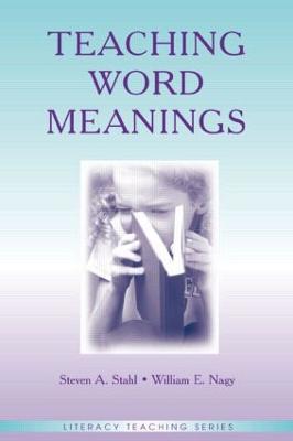 Teaching Word Meanings - Steven A. Stahl,William E. Nagy - cover