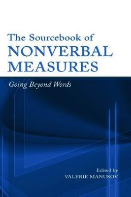 The Sourcebook of Nonverbal Measures: Going Beyond Words - cover
