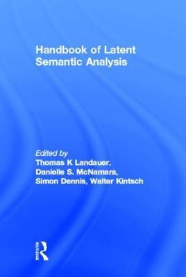 Handbook of Latent Semantic Analysis - cover