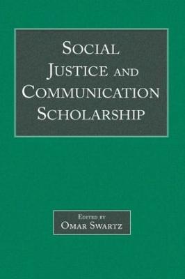 Social Justice and Communication Scholarship - cover