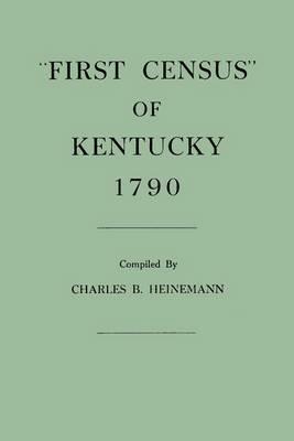 First Census of Kentucky, 1790 - cover