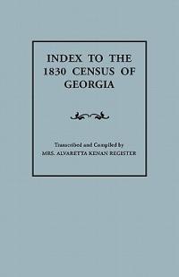 Index to the 1830 Census of Georgia - cover