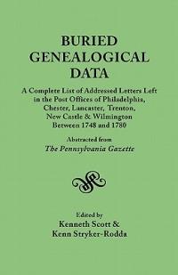 Buried Genealogical Data - Kenneth Scott - cover