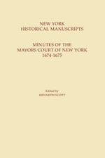 New York Historical Manuscripts